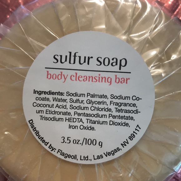 Serious Skin Care sulfur soap body cleansing bar 3.5oz NWT - Picture 3 of 3
